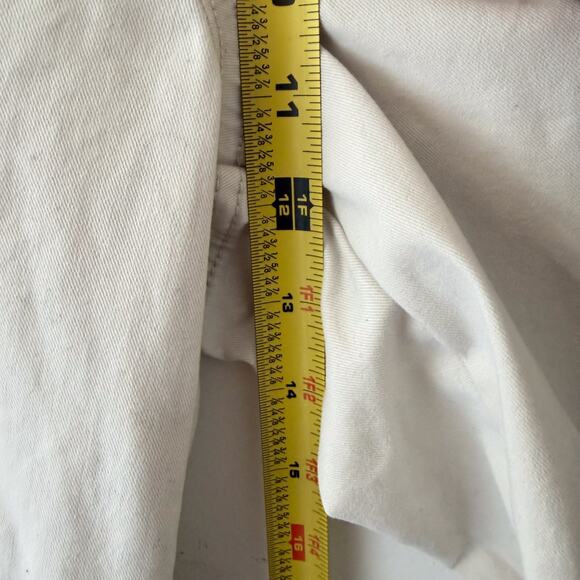 Banana Republic Authentic Chino Drawstring Hem Cargo Pants Beige Size 14 - Picture 9 of 10